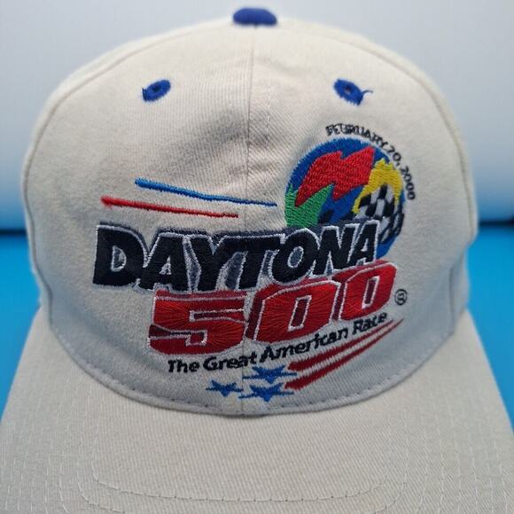 Vintage Feb 20, 2000 NASCAR Daytona 500 The Great Abeyance Race Strapback - Picture 4 of 7